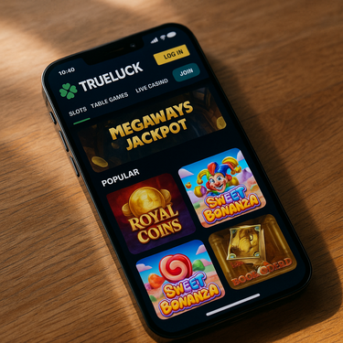 TrueLuck Casino - Mobile Platform - Responsive Design